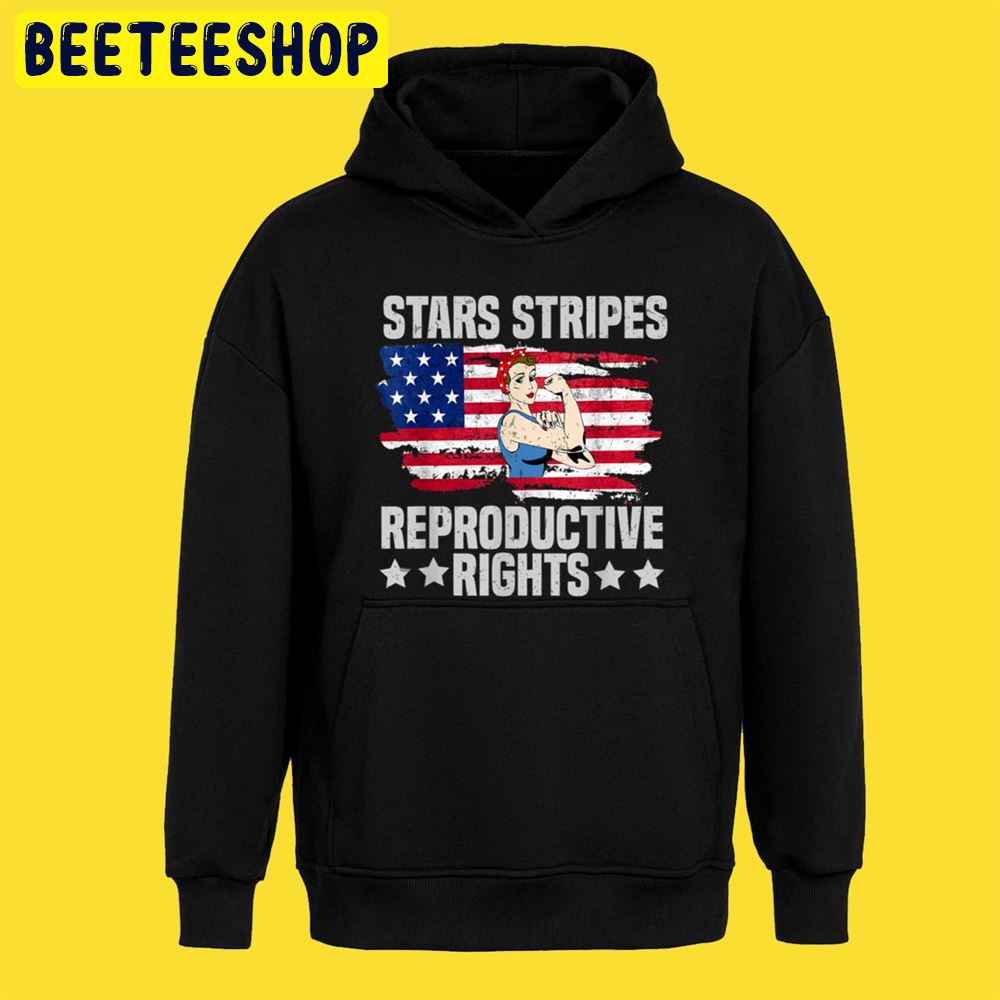 American Flag 4th Of July Stars Stripes Reproductive Rights Unisex T-Shirt American Flag 4th Of July Stars Stripes Reproductive Rights Unisex T-Shirt