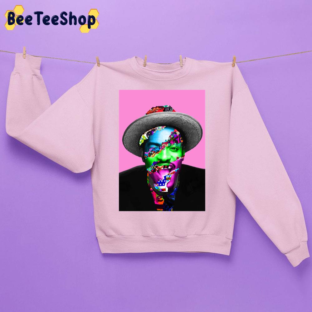 Andre 3000 Retro Art Unisex Sweatshirt Andre 3000 Retro Art Unisex Sweatshirt