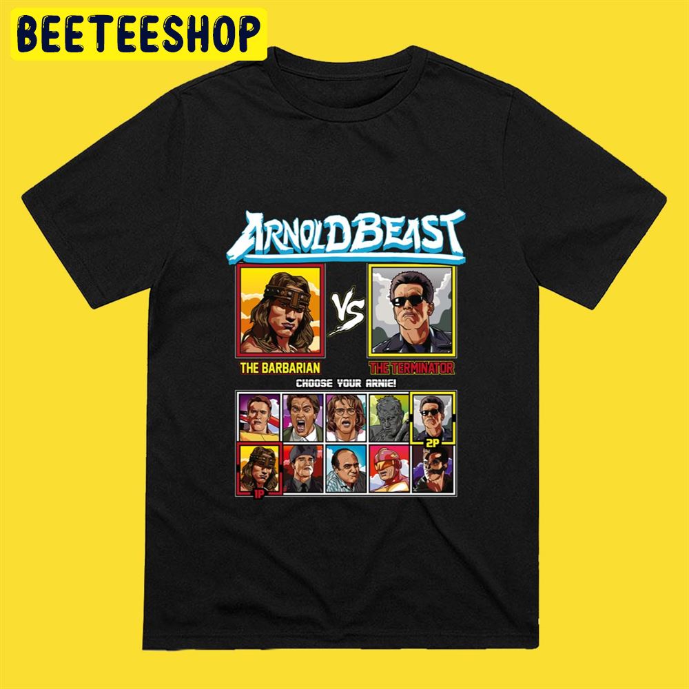 Arnold Schwarzenegger Fighter Arnold Beast Unisex T-Shirt Arnold Schwarzenegger Fighter Arnold Beast Unisex T-Shirt