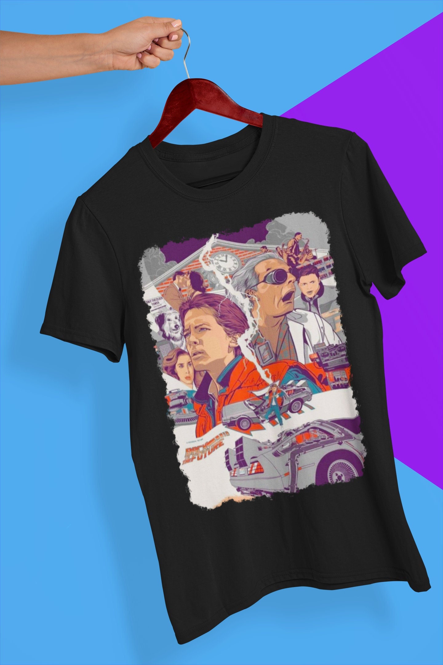 Art Back To The Future Halloween Unisex T-Shirt Art Back To The Future Halloween Unisex T-Shirt