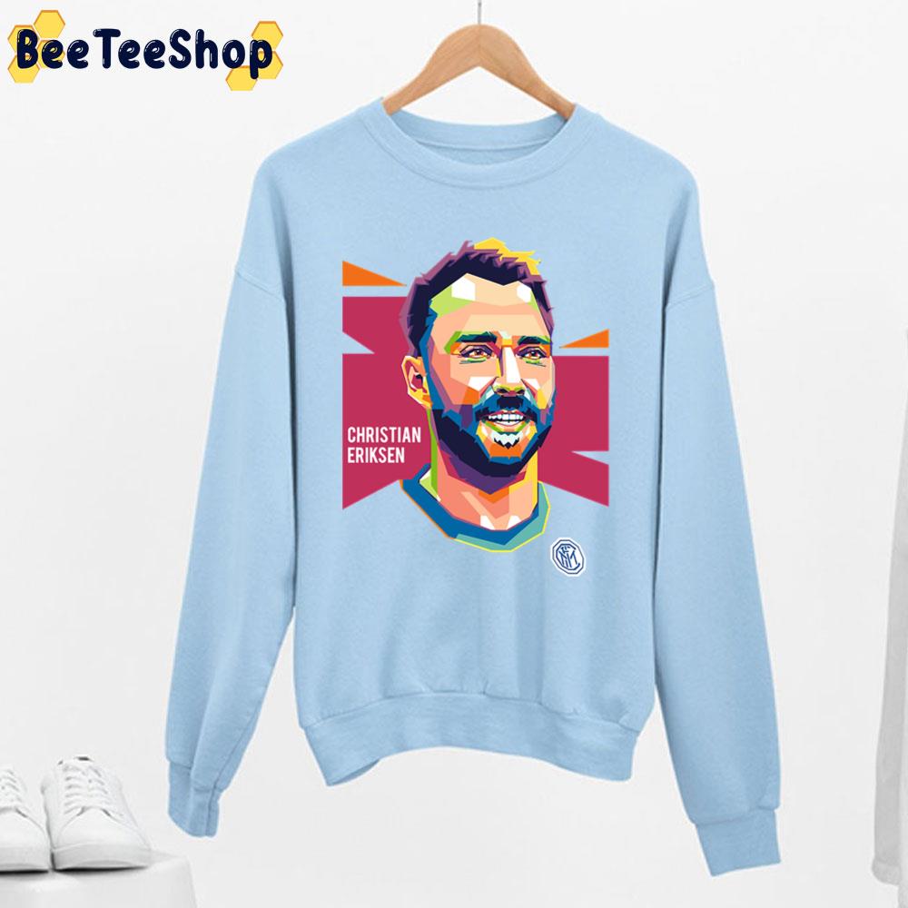 Art Christian Eriksen Football Unisex Sweatshirt Art Christian Eriksen Football Unisex Sweatshirt