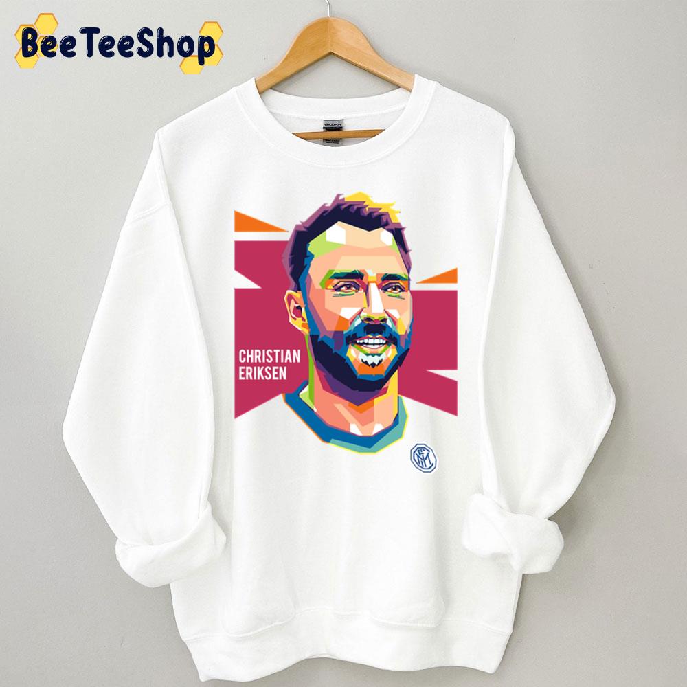 Art Christian Eriksen Football Unisex Sweatshirt Art Christian Eriksen Football Unisex Sweatshirt