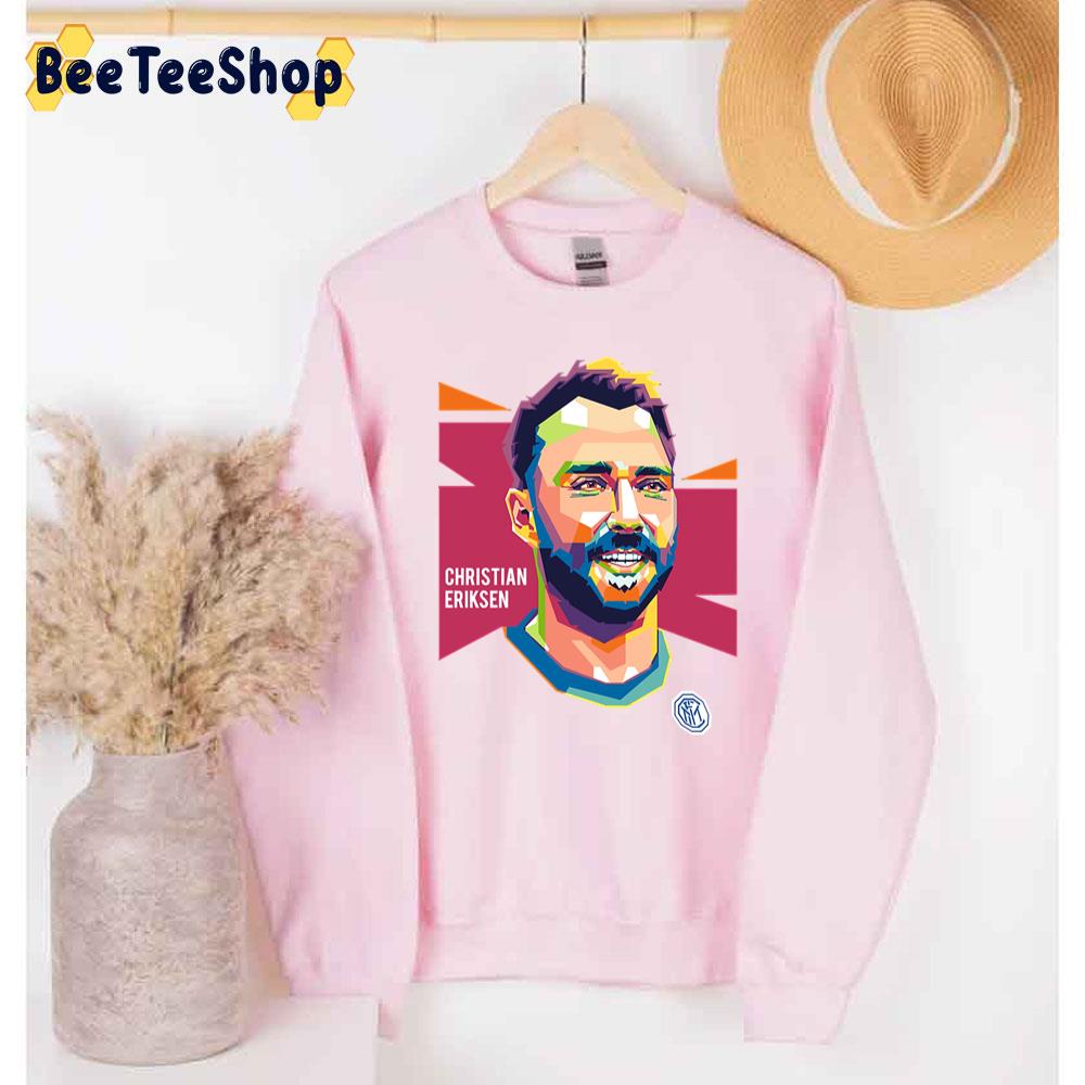 Art Christian Eriksen Football Unisex Sweatshirt Art Christian Eriksen Football Unisex Sweatshirt