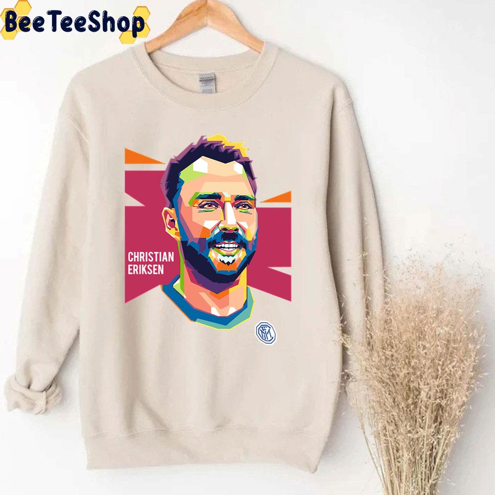 Art Christian Eriksen Football Unisex Sweatshirt Art Christian Eriksen Football Unisex Sweatshirt