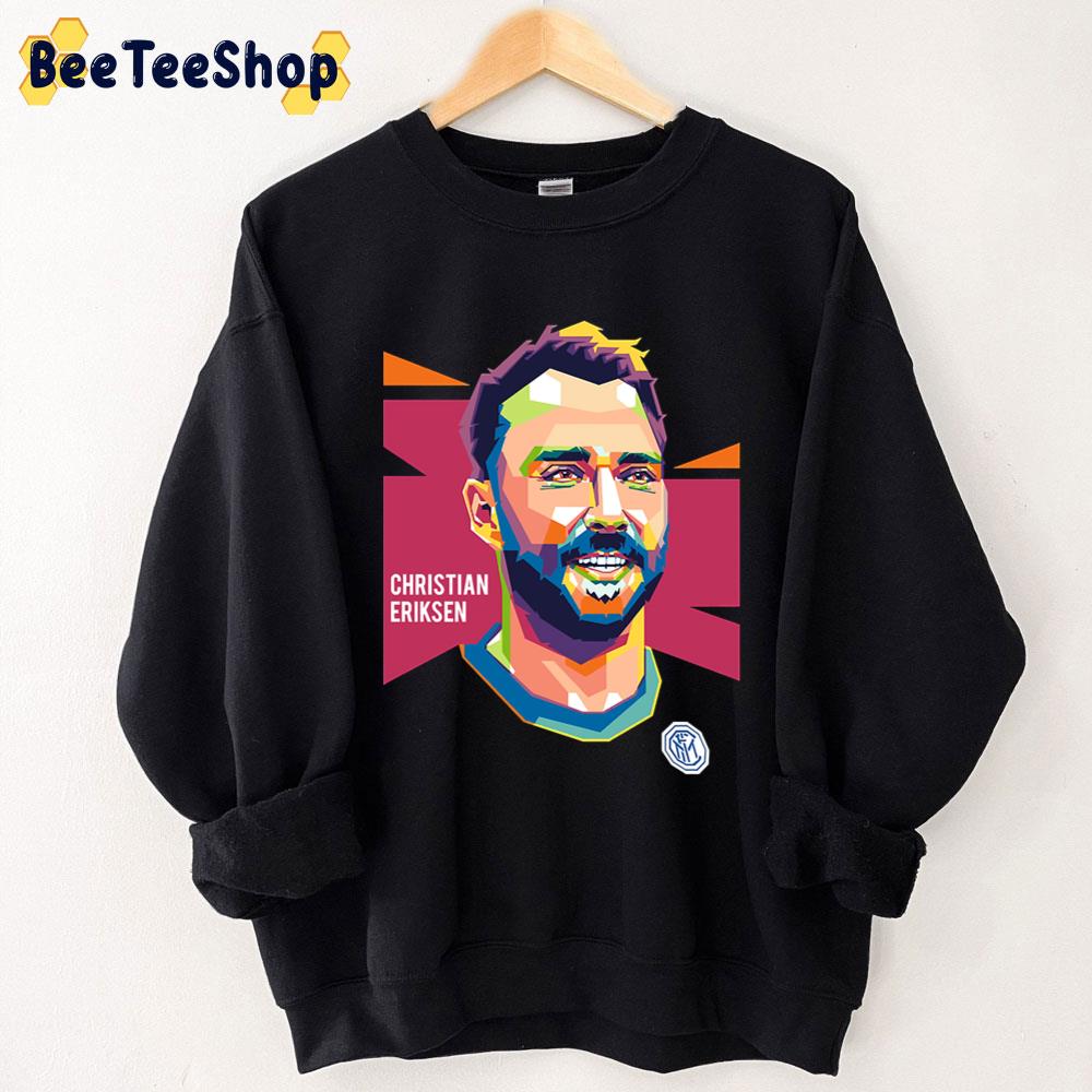 Art Christian Eriksen Football Unisex Sweatshirt Art Christian Eriksen Football Unisex Sweatshirt