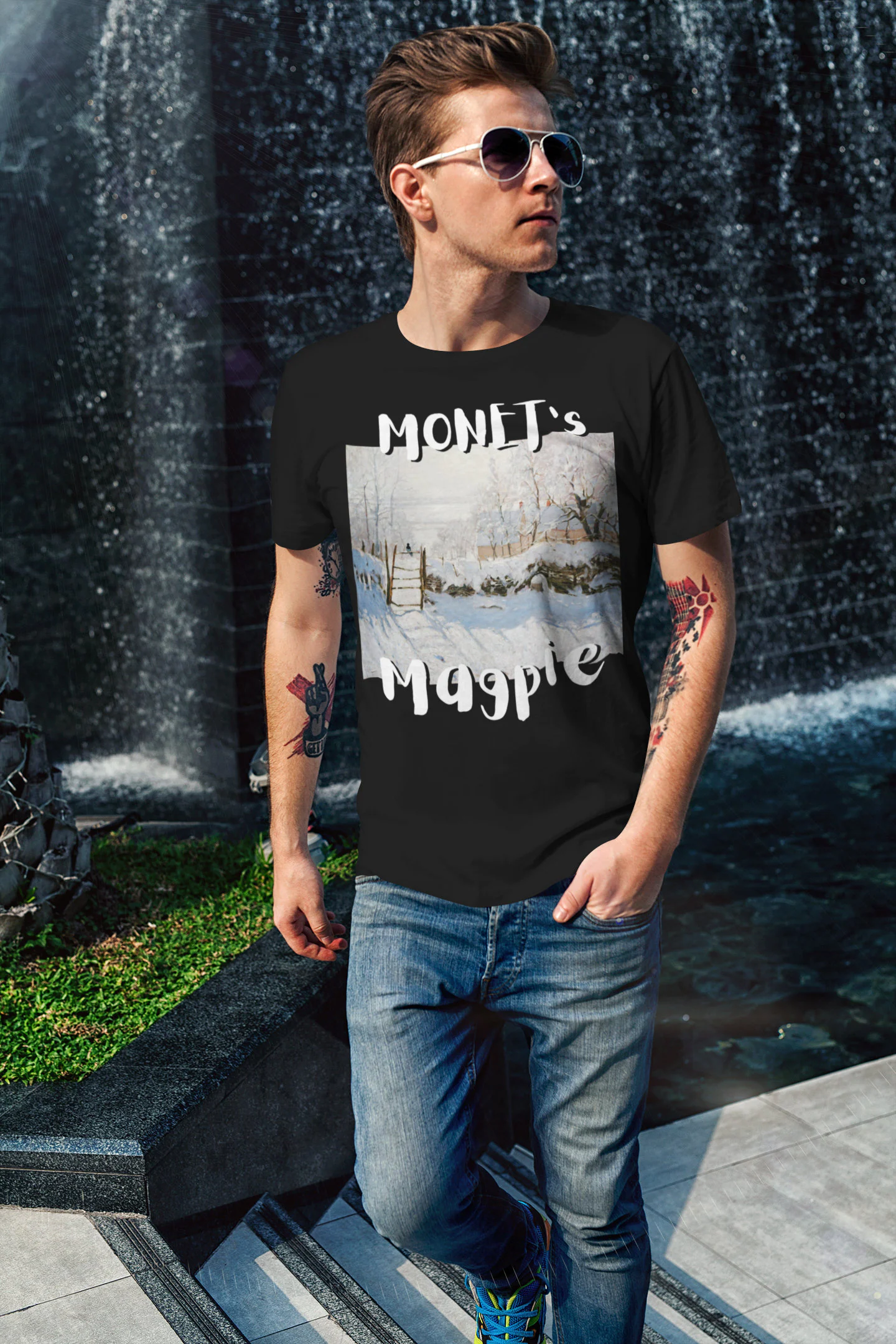 Art Claude Monet Halloween Unisex T-Shirt Art Claude Monet Halloween Unisex T-Shirt