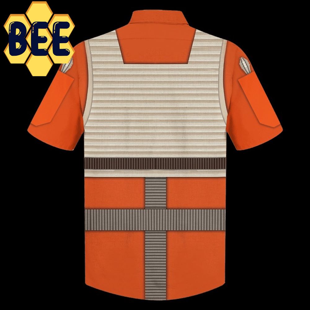 Art Cosplay Rebel Pilot SW Movie Halloween Hawaiian Shirt Art Cosplay Rebel Pilot SW Movie Halloween Hawaiian Shirt