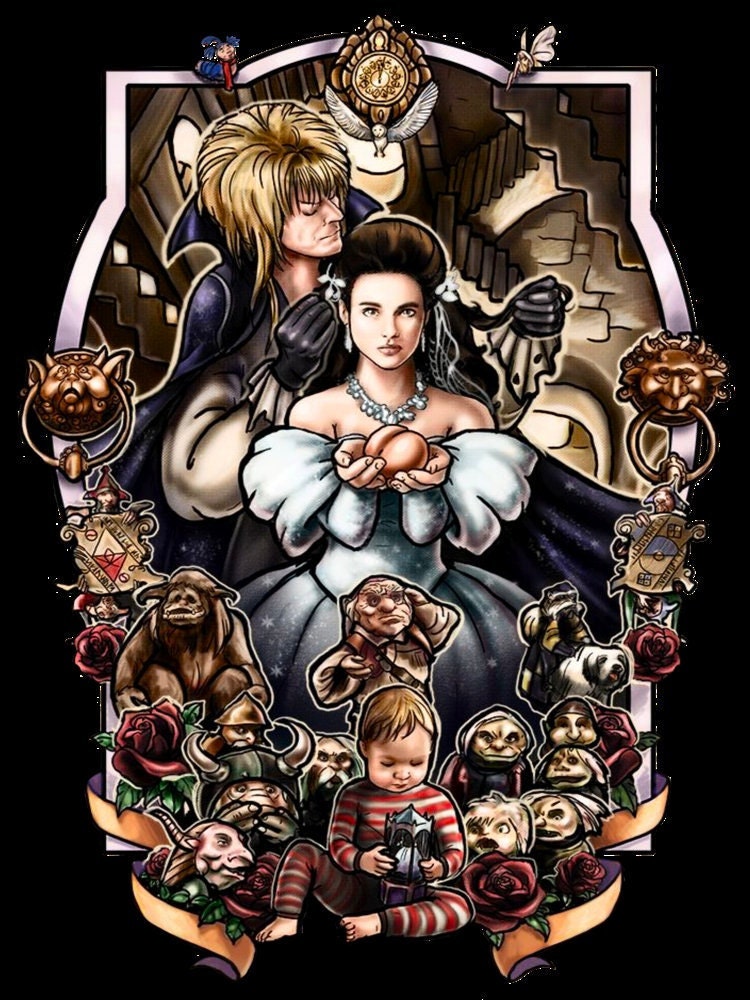 Art Design Labyrinth Movie Halloween Unisex T-Shirt Art Design Labyrinth Movie Halloween Unisex T-Shirt