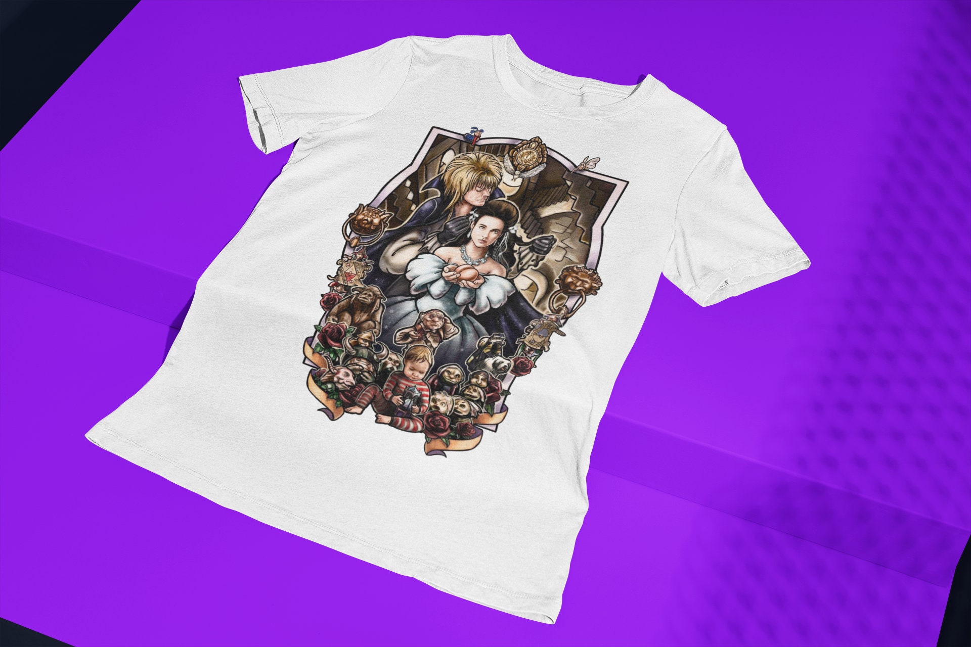 Art Design Labyrinth Movie Halloween Unisex T-Shirt Art Design Labyrinth Movie Halloween Unisex T-Shirt