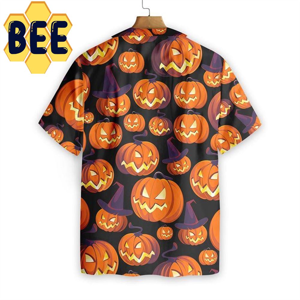 Art Halloween Pumpkin Hawaiian Shirt Art Halloween Pumpkin Hawaiian Shirt