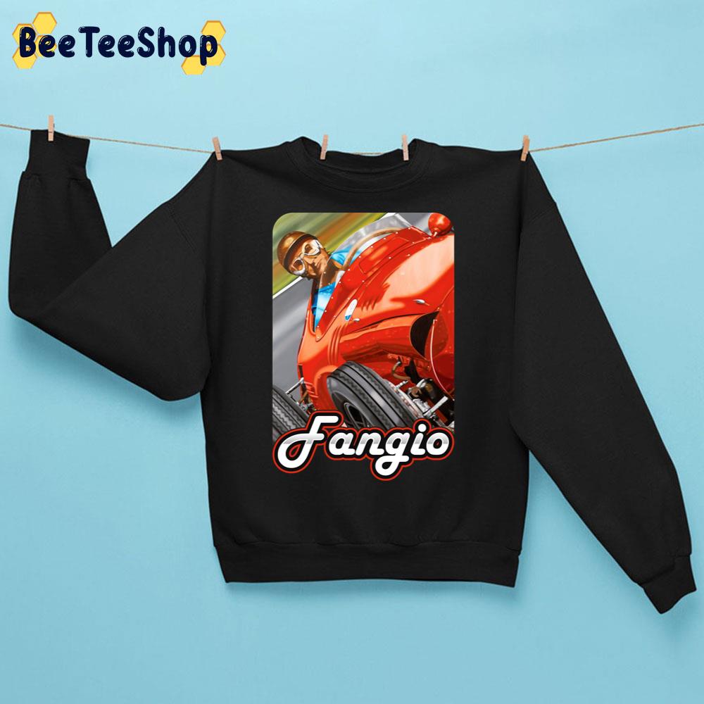 Art Juan Manuel Fangio Racing Unisex Sweatshirt Art Juan Manuel Fangio Racing Unisex Sweatshirt