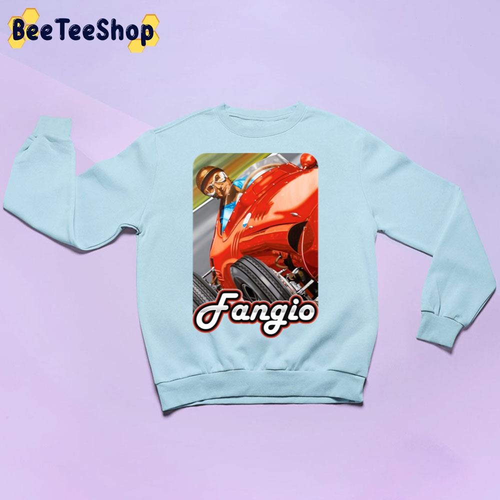Art Juan Manuel Fangio Racing Unisex Sweatshirt Art Juan Manuel Fangio Racing Unisex Sweatshirt