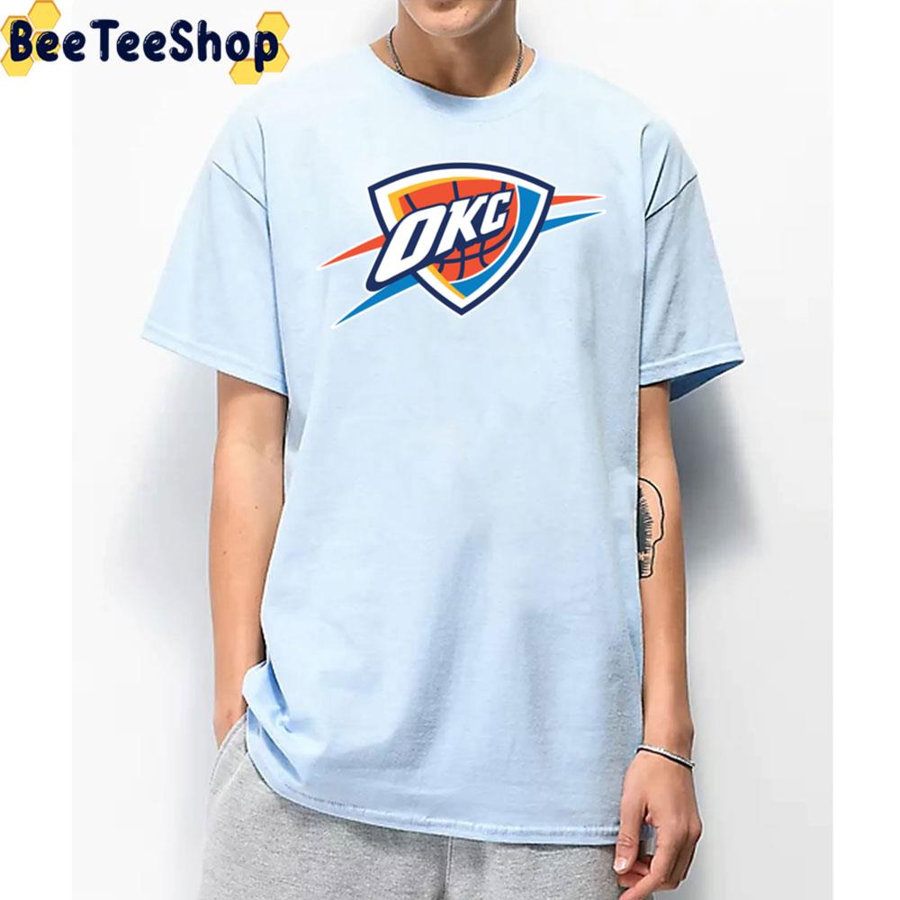 Art Logo Oklahoma City Thunder Basketball Unisex T-Shirt Art Logo Oklahoma City Thunder Basketball Unisex T-Shirt