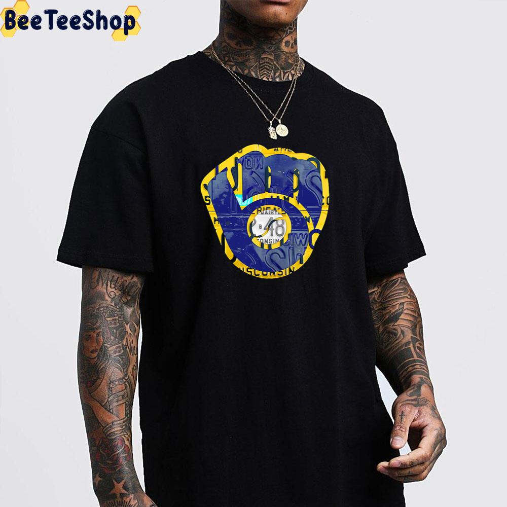 Art Milwaukee Brewers Baseball Unisex T-Shirt Art Milwaukee Brewers Baseball Unisex T-Shirt