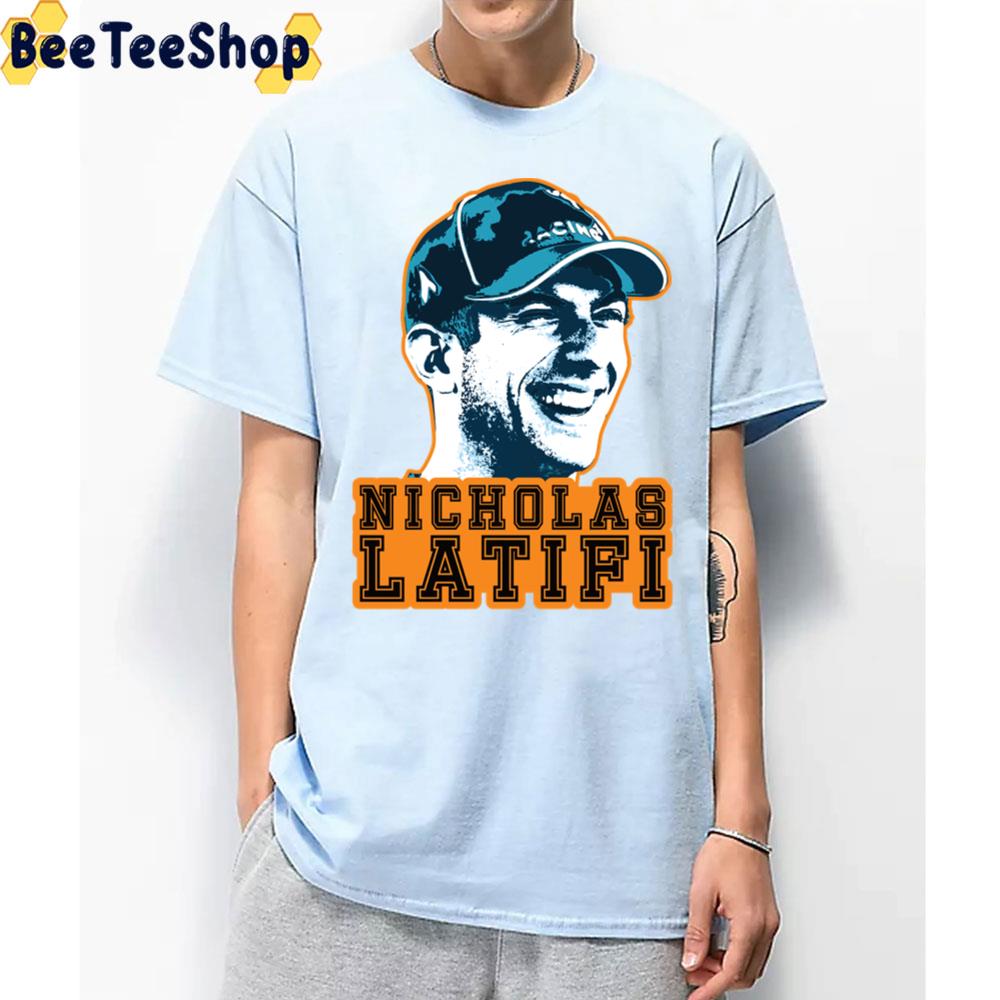 Art Nicholas Latifi Racer Unisex T-Shirt Art Nicholas Latifi Racer Unisex T-Shirt