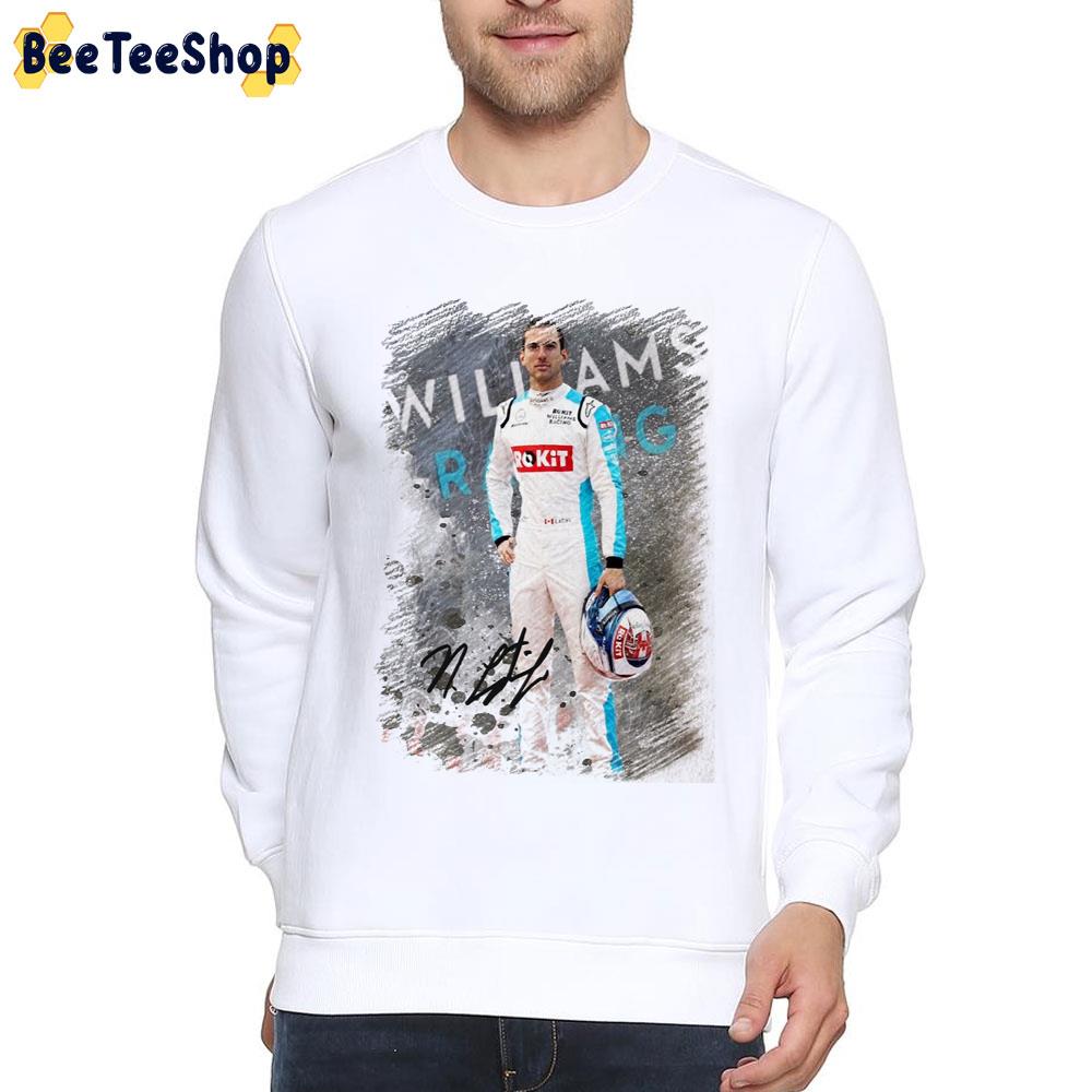 Art Nicholas Latifi Signature Racer Unisex T-Shirt Art Nicholas Latifi Signature Racer Unisex T-Shirt