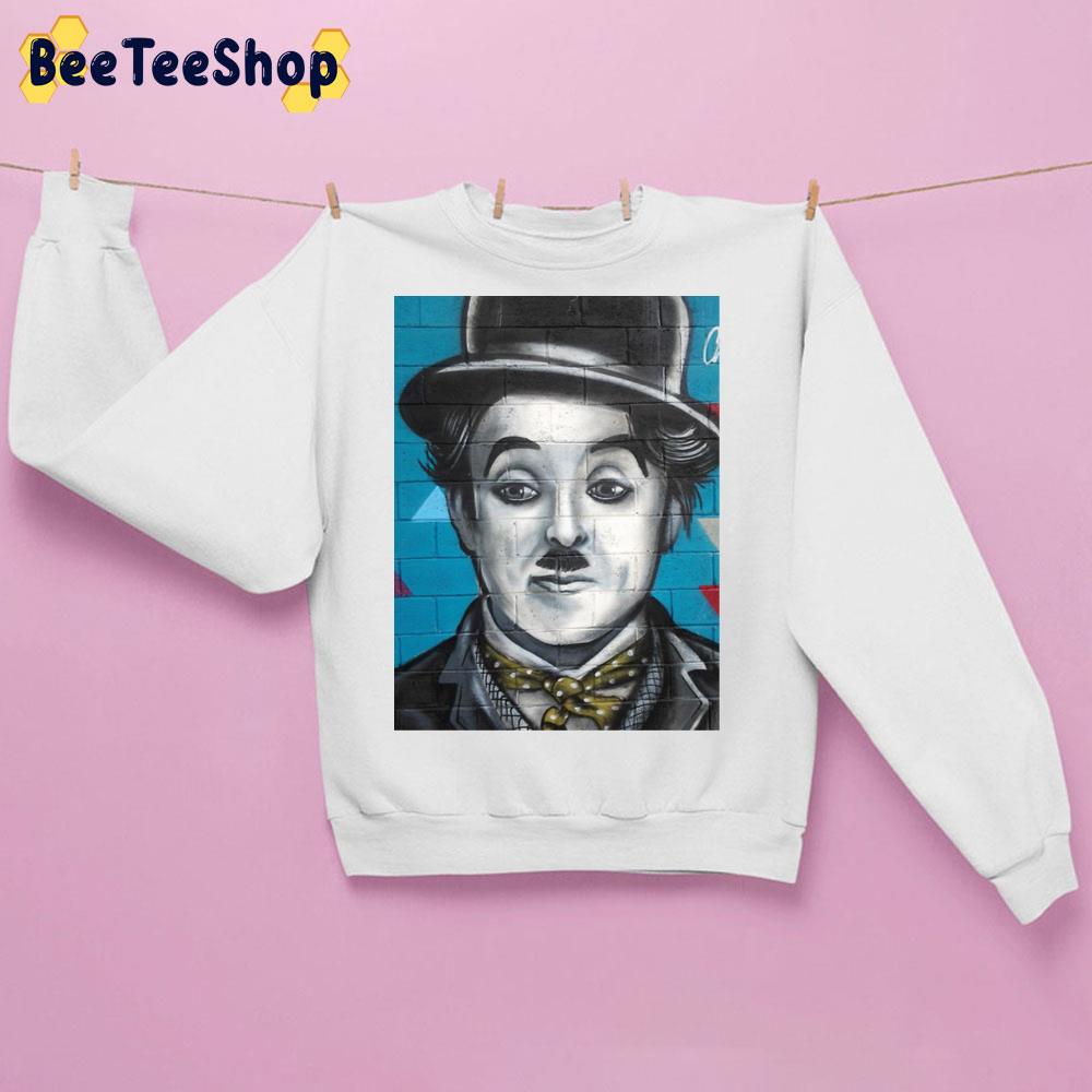 Art Print Charlie Chaplin Unisex Sweatshirt Art Print Charlie Chaplin Unisex Sweatshirt