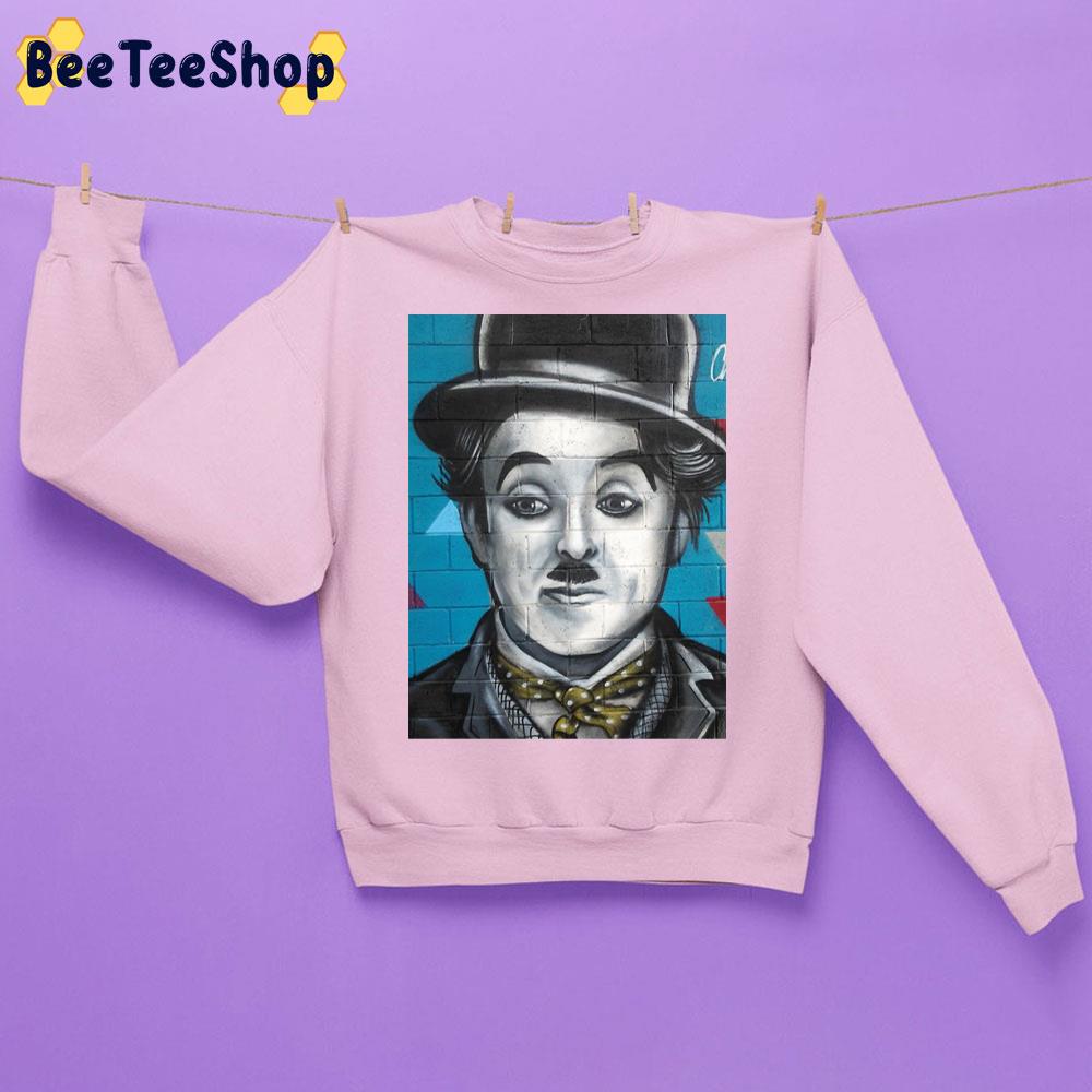 Art Print Charlie Chaplin Unisex Sweatshirt Art Print Charlie Chaplin Unisex Sweatshirt