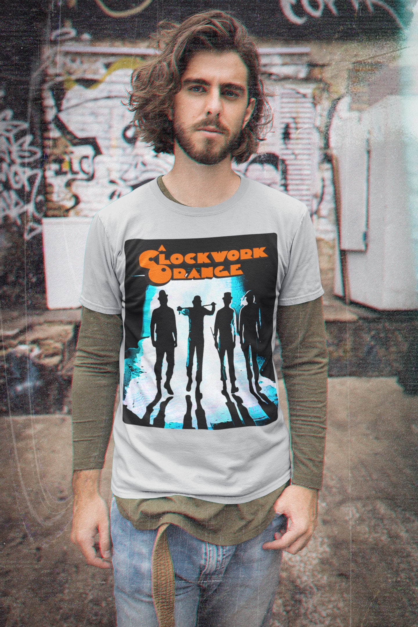 Art Retro A Clockwork Orange Halloween Unisex T-Shirt Art Retro A Clockwork Orange Halloween Unisex T-Shirt