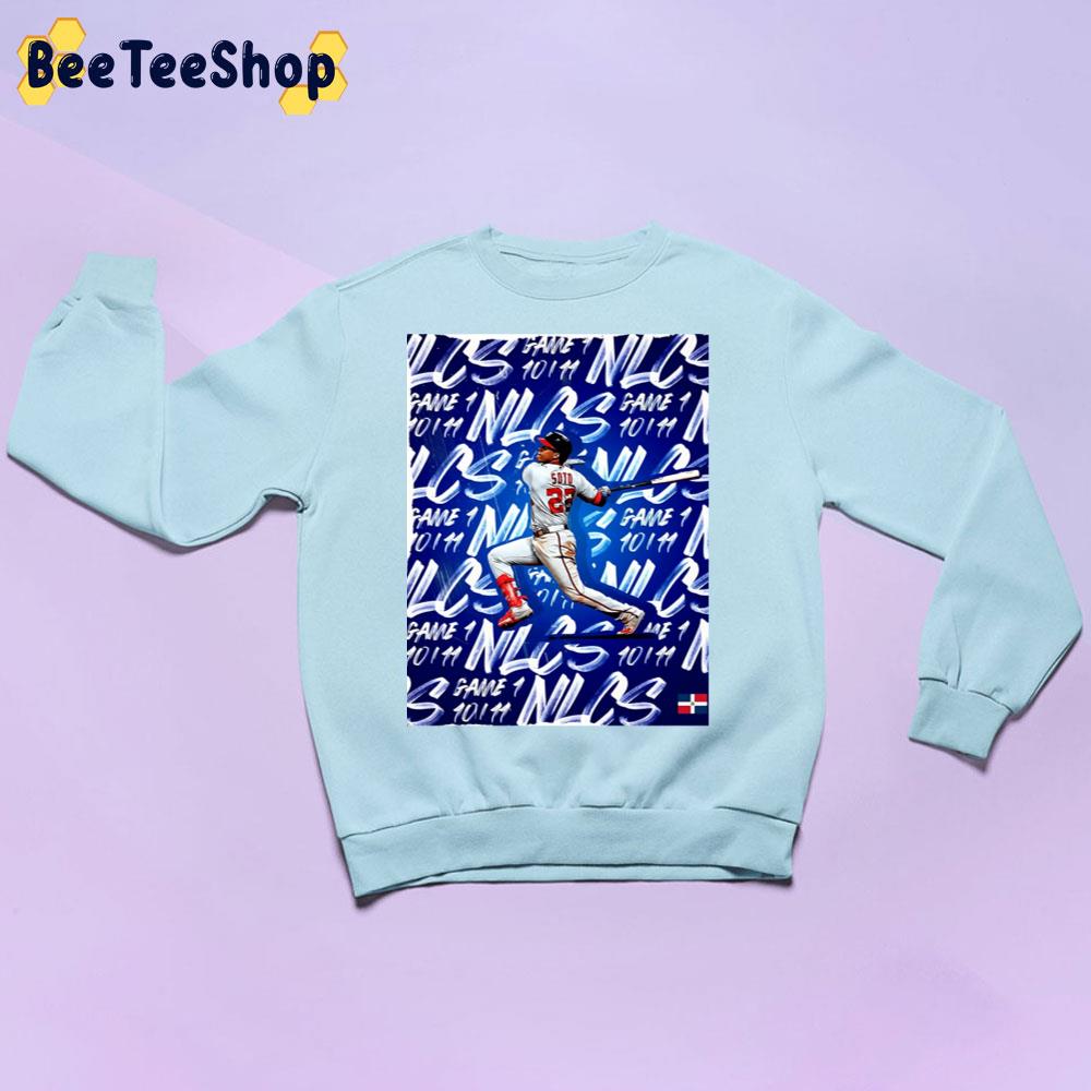 Artwork Juan Soto Baseball Unisex Sweatshirt Artwork Juan Soto Baseball Unisex Sweatshirt
