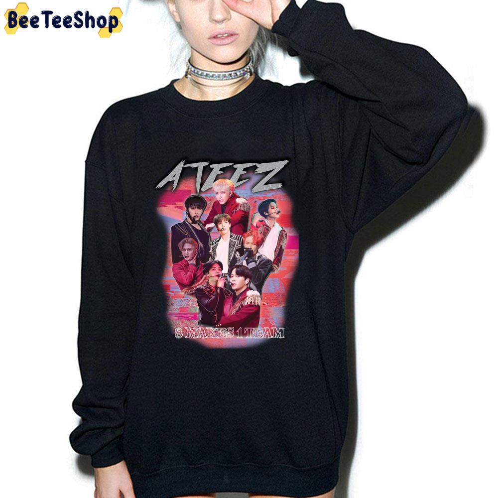 Ateez Kpop Merch Old Retro Unisex T-Shirt Ateez Kpop Merch Old Retro Unisex T-Shirt
