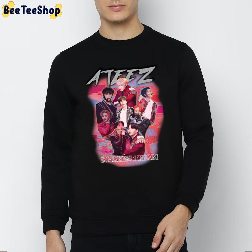 Ateez Kpop Merch Old Retro Unisex T-Shirt Ateez Kpop Merch Old Retro Unisex T-Shirt