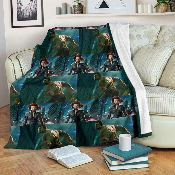 Avenger Hulk Premium Fleece Blanket Throw Blanket Gift Avenger Hulk Premium Fleece Blanket Throw Blanket Gift