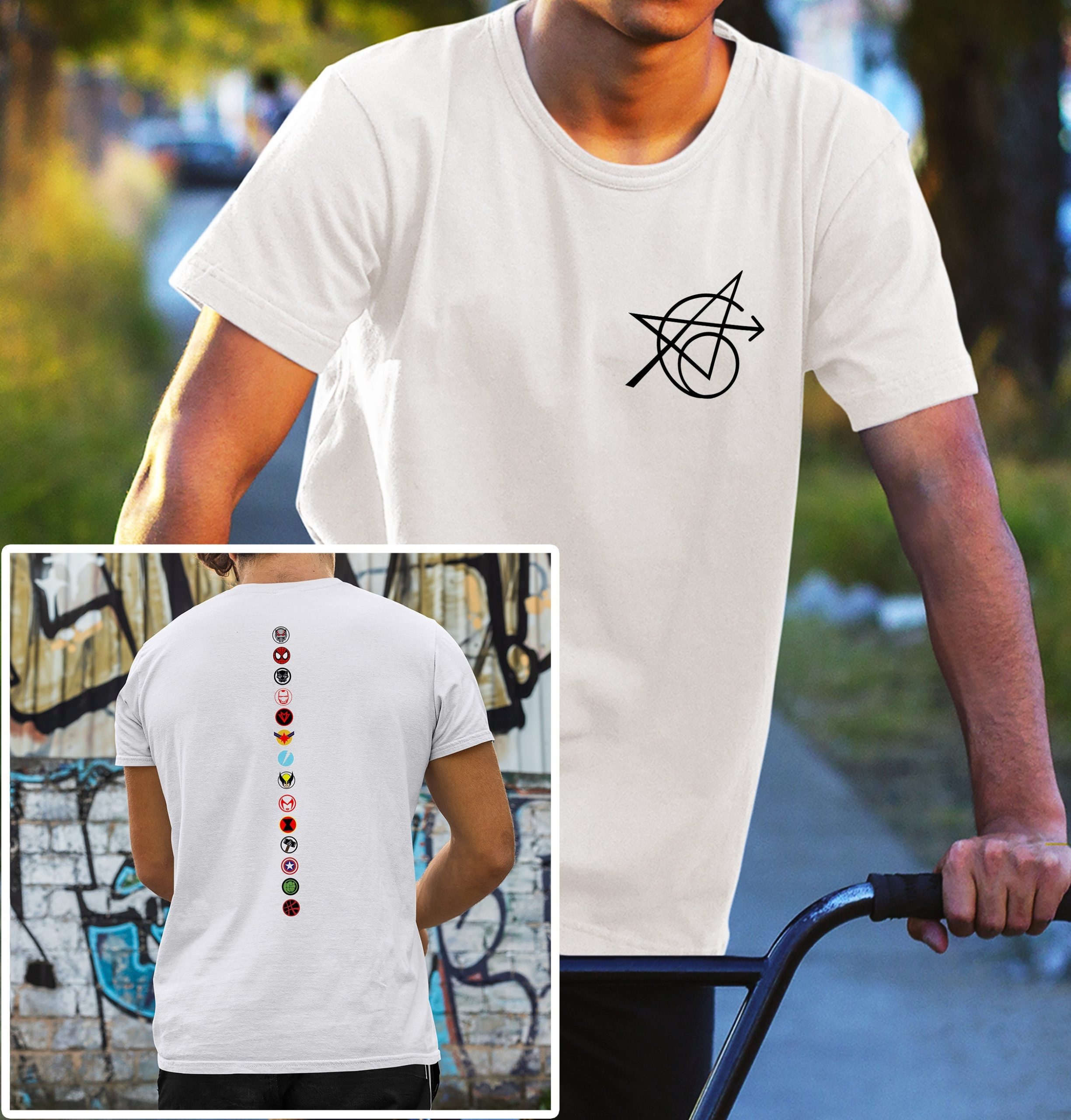 Avengers Symbol Marvel Fan Unisex T-Shirt Avengers Symbol Marvel Fan Unisex T-Shirt