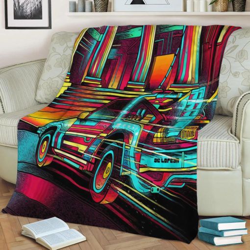 Back To The Future Best Seller Fleece Blanket Throw Blanket Gift Back To The Future Best Seller Fleece Blanket Throw Blanket Gift