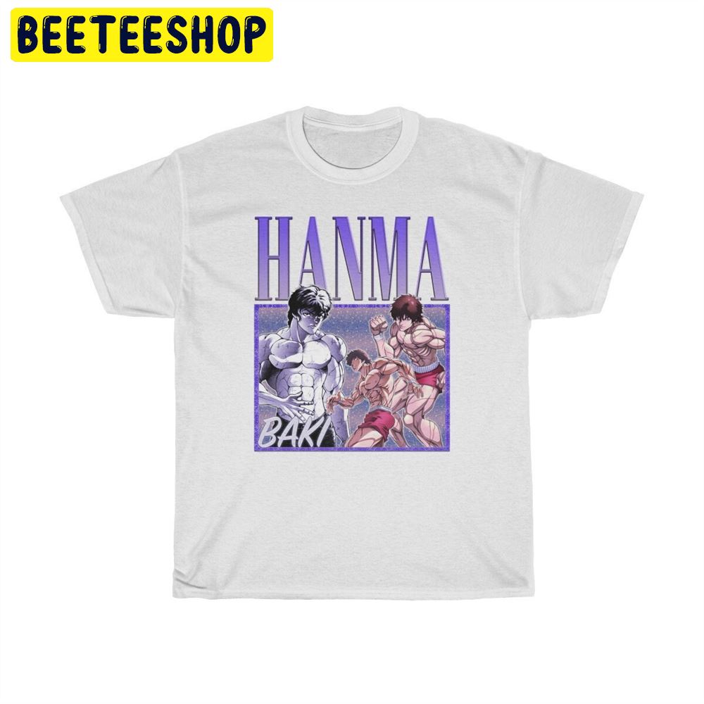 Baki Hanma Homage Retro Vintage Art Unisex T-Shirt Baki Hanma Homage Retro Vintage Art Unisex T-Shirt