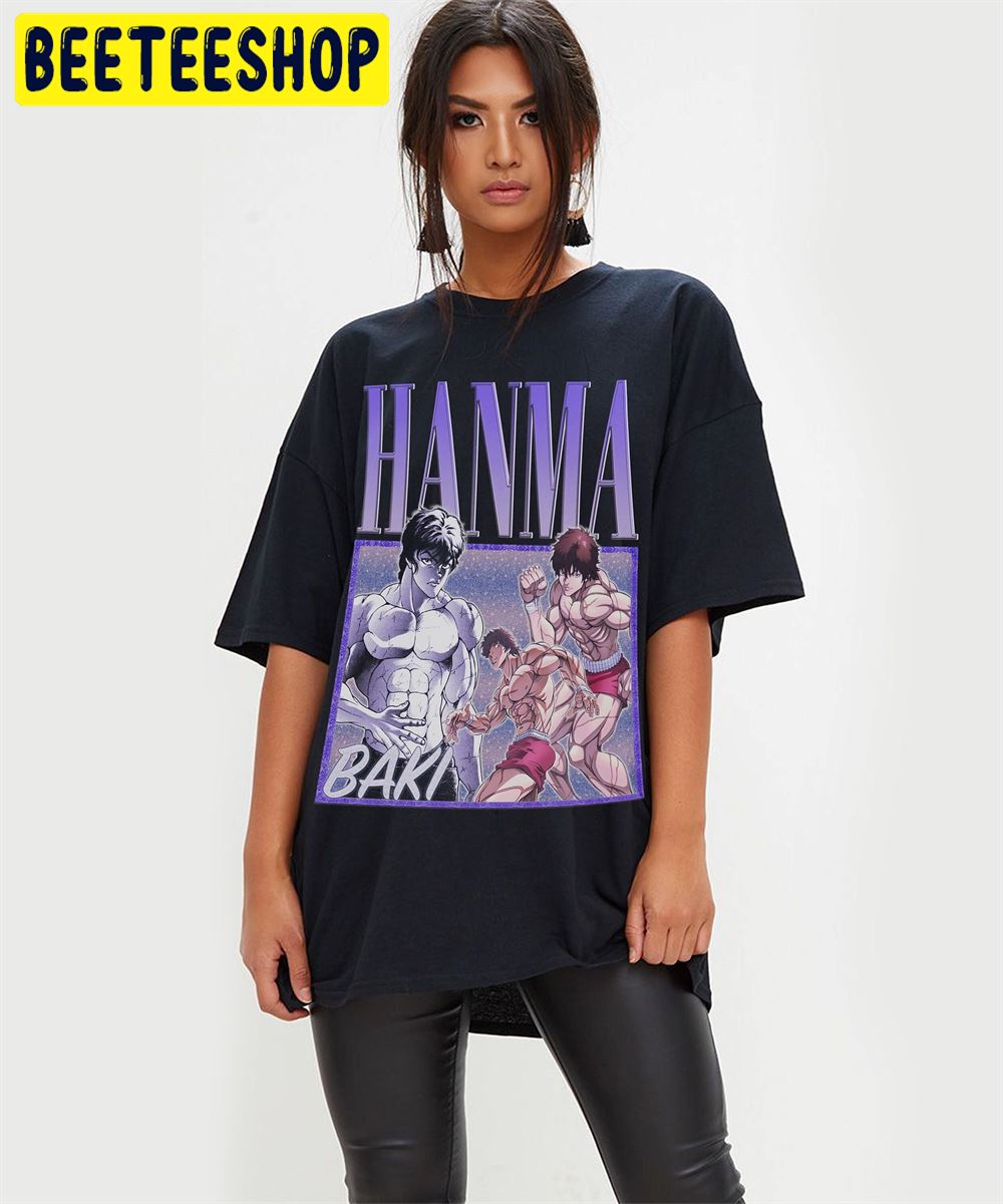 Baki Hanma Homage Retro Vintage Art Unisex T-Shirt Baki Hanma Homage Retro Vintage Art Unisex T-Shirt