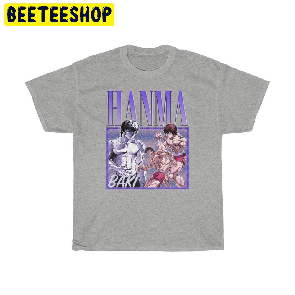 Baki Hanma Homage Retro Vintage Art Unisex T-Shirt Baki Hanma Homage Retro Vintage Art Unisex T-Shirt