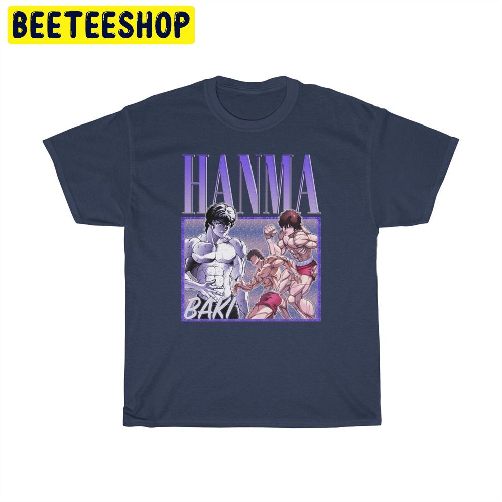 Baki Hanma Homage Retro Vintage Art Unisex T-Shirt Baki Hanma Homage Retro Vintage Art Unisex T-Shirt
