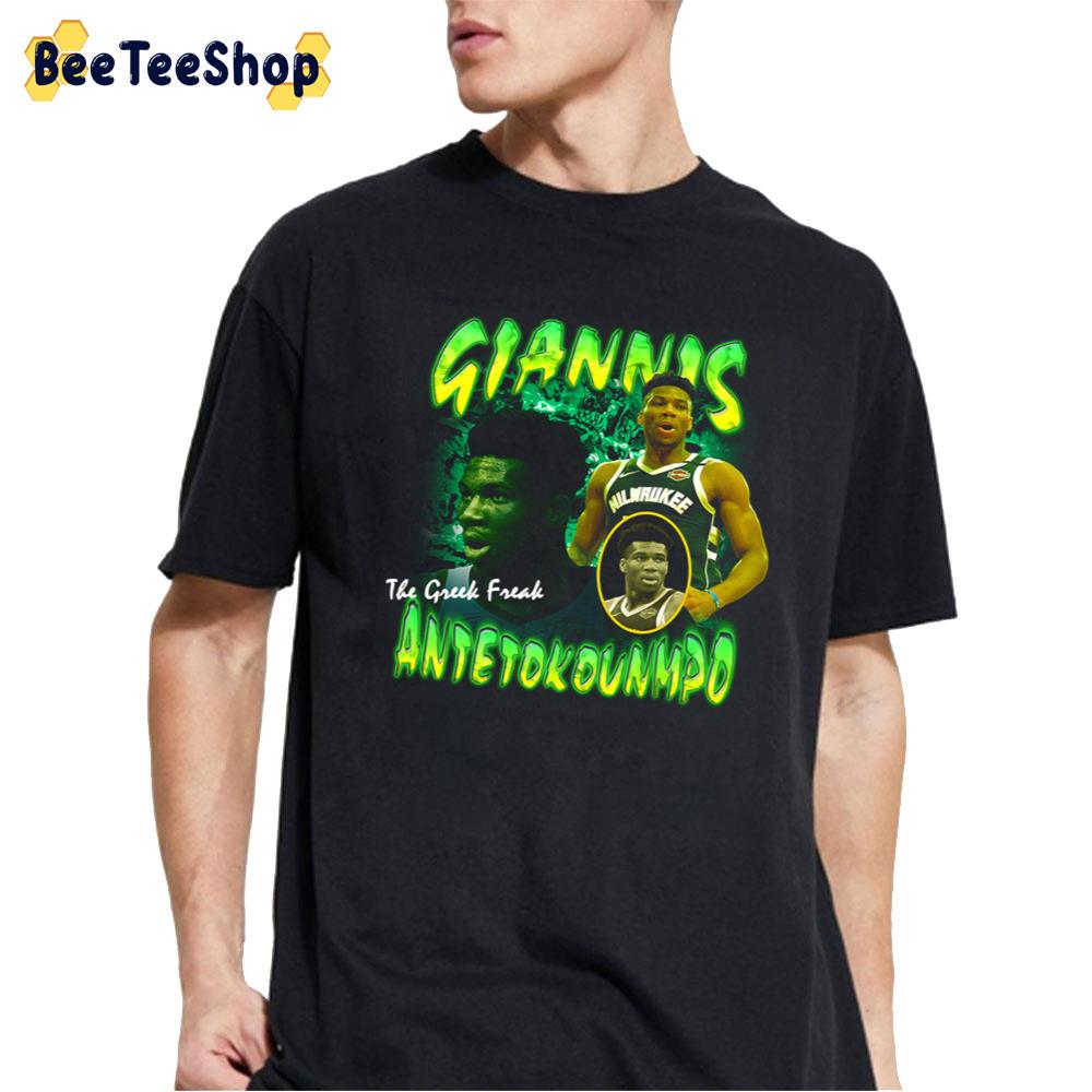 Basketball Vintage Giannis Antetokounmpo Unisex T-Shirt Basketball Vintage Giannis Antetokounmpo Unisex T-Shirt