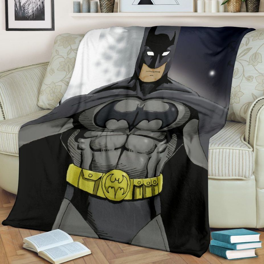 Batman Dc Fleece Blanket Throw Blanket Gift Batman Dc Fleece Blanket Throw Blanket Gift