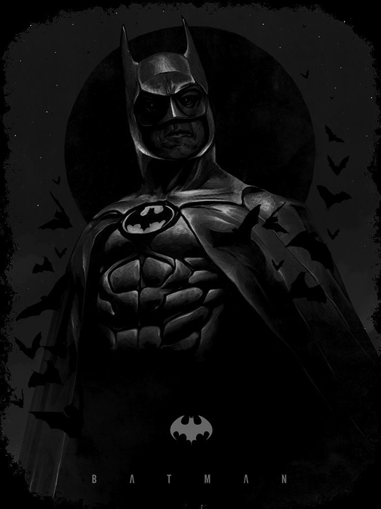 Batman Fan Art Tim Burton's Batman Halloween Unisex T-Shirt Batman Fan Art Tim Burton's Batman Halloween Unisex T-Shirt