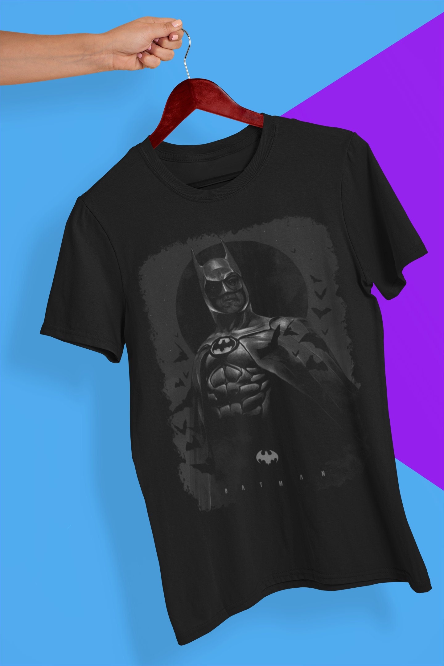 Batman Fan Art Tim Burton's Batman Halloween Unisex T-Shirt Batman Fan Art Tim Burton's Batman Halloween Unisex T-Shirt