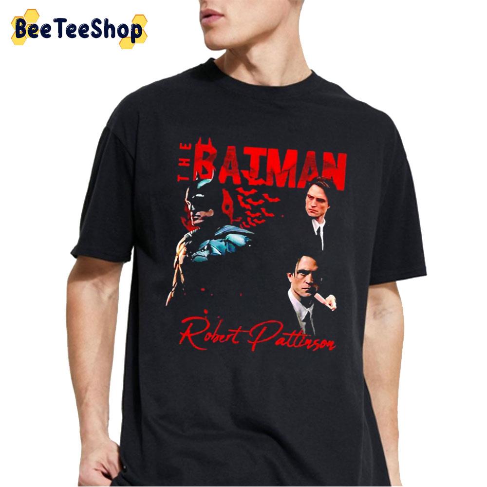 Batman Robert Pattinson Vintage Art Unisex T-Shirt Batman Robert Pattinson Vintage Art Unisex T-Shirt