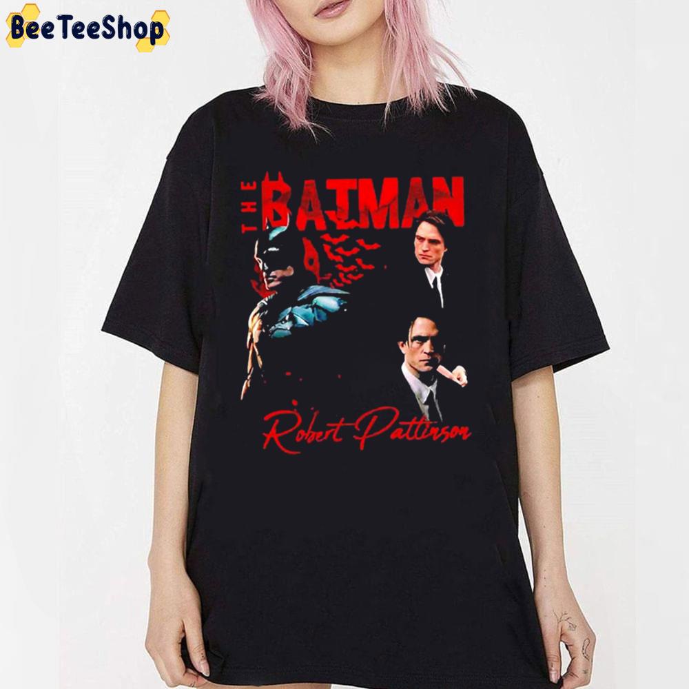 Batman Robert Pattinson Vintage Art Unisex T-Shirt Batman Robert Pattinson Vintage Art Unisex T-Shirt