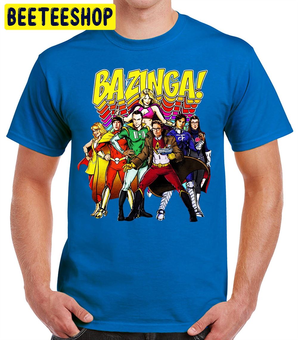 Bazinga The Big Bang Theory Series Unisex T-Shirt Bazinga The Big Bang Theory Series Unisex T-Shirt