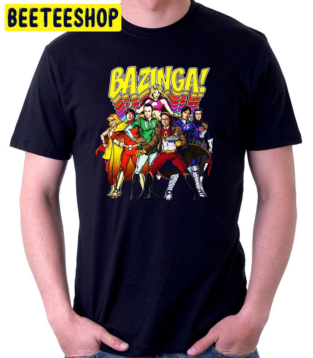 Bazinga The Big Bang Theory Series Unisex T-Shirt Bazinga The Big Bang Theory Series Unisex T-Shirt