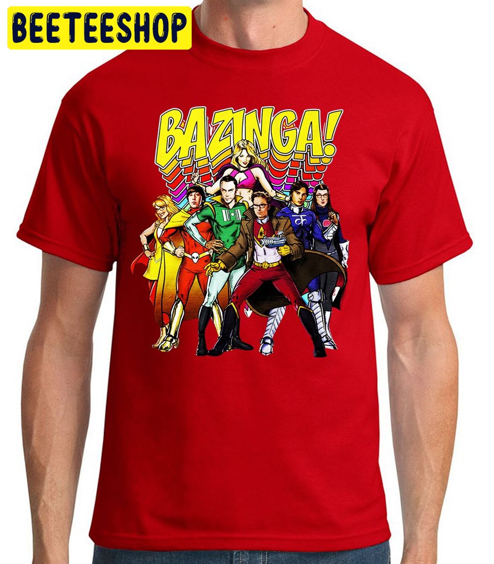 Bazinga The Big Bang Theory Series Unisex T-Shirt Bazinga The Big Bang Theory Series Unisex T-Shirt