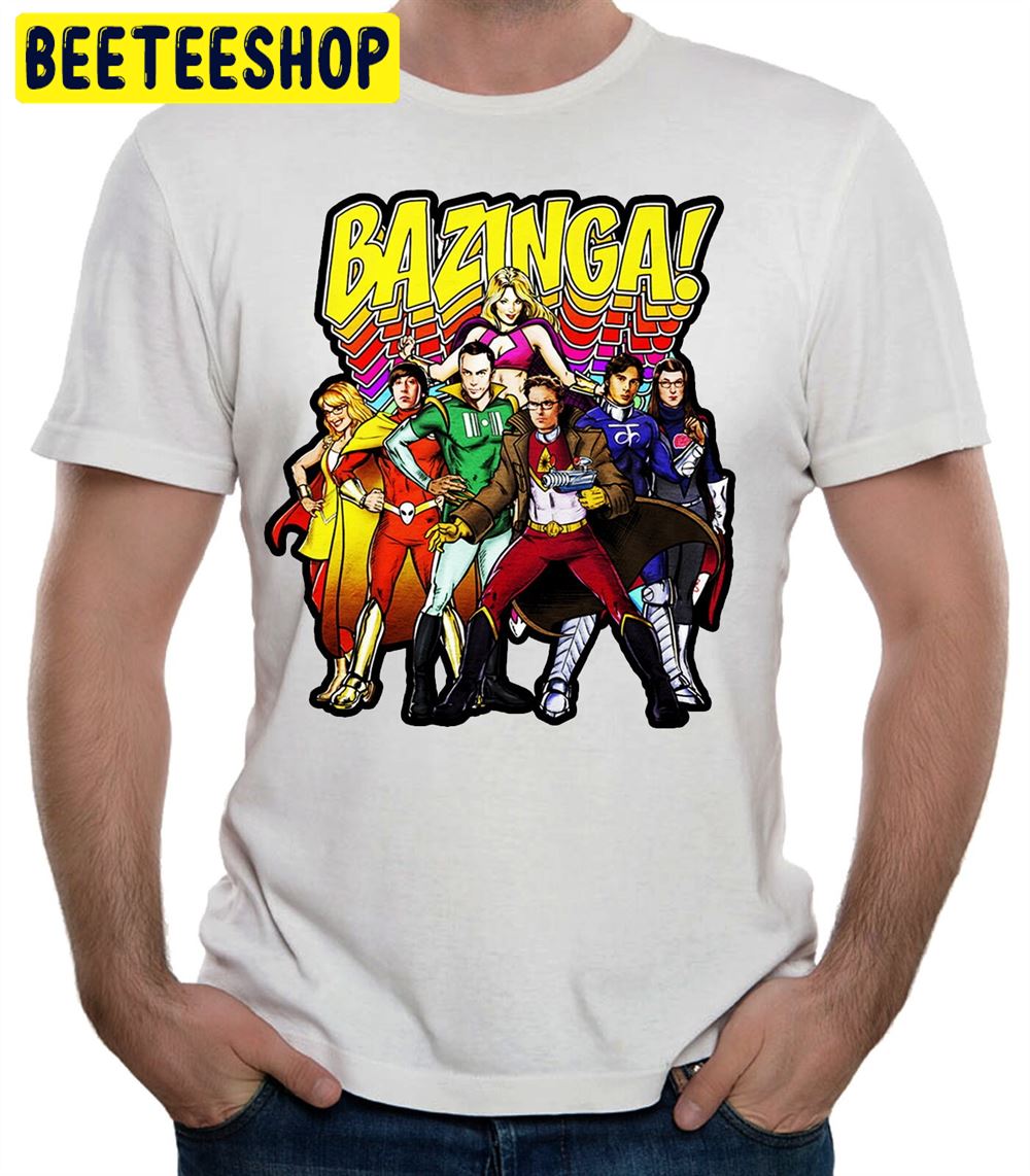 Bazinga The Big Bang Theory Series Unisex T-Shirt Bazinga The Big Bang Theory Series Unisex T-Shirt