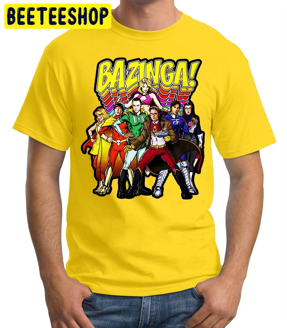 Bazinga The Big Bang Theory Series Unisex T-Shirt Bazinga The Big Bang Theory Series Unisex T-Shirt