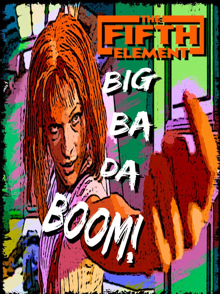 Big Ba Da Boom The Fifth Element Halloween Unisex T-Shirt Big Ba Da Boom The Fifth Element Halloween Unisex T-Shirt