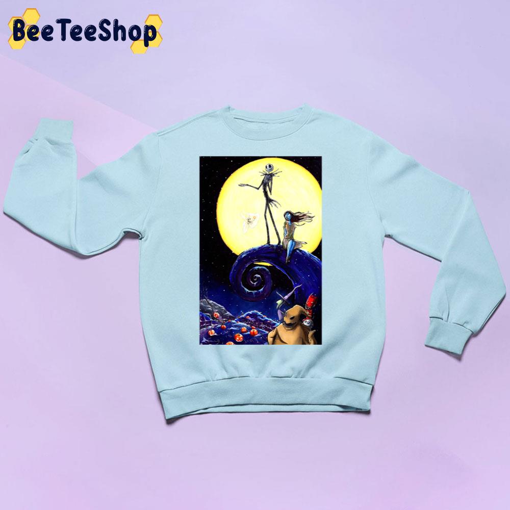 Big Moon The Nightmare Before Christmas Halloween Unisex Sweatshirt Big Moon The Nightmare Before Christmas Halloween Unisex Sweatshirt