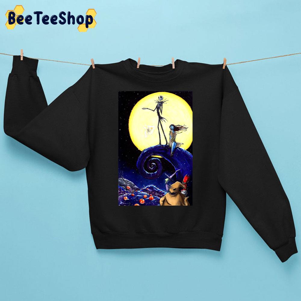 Big Moon The Nightmare Before Christmas Halloween Unisex Sweatshirt Big Moon The Nightmare Before Christmas Halloween Unisex Sweatshirt