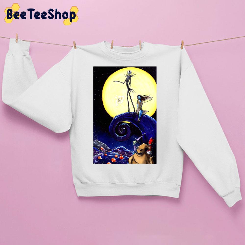 Big Moon The Nightmare Before Christmas Halloween Unisex Sweatshirt Big Moon The Nightmare Before Christmas Halloween Unisex Sweatshirt