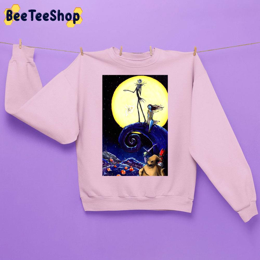 Big Moon The Nightmare Before Christmas Halloween Unisex Sweatshirt Big Moon The Nightmare Before Christmas Halloween Unisex Sweatshirt