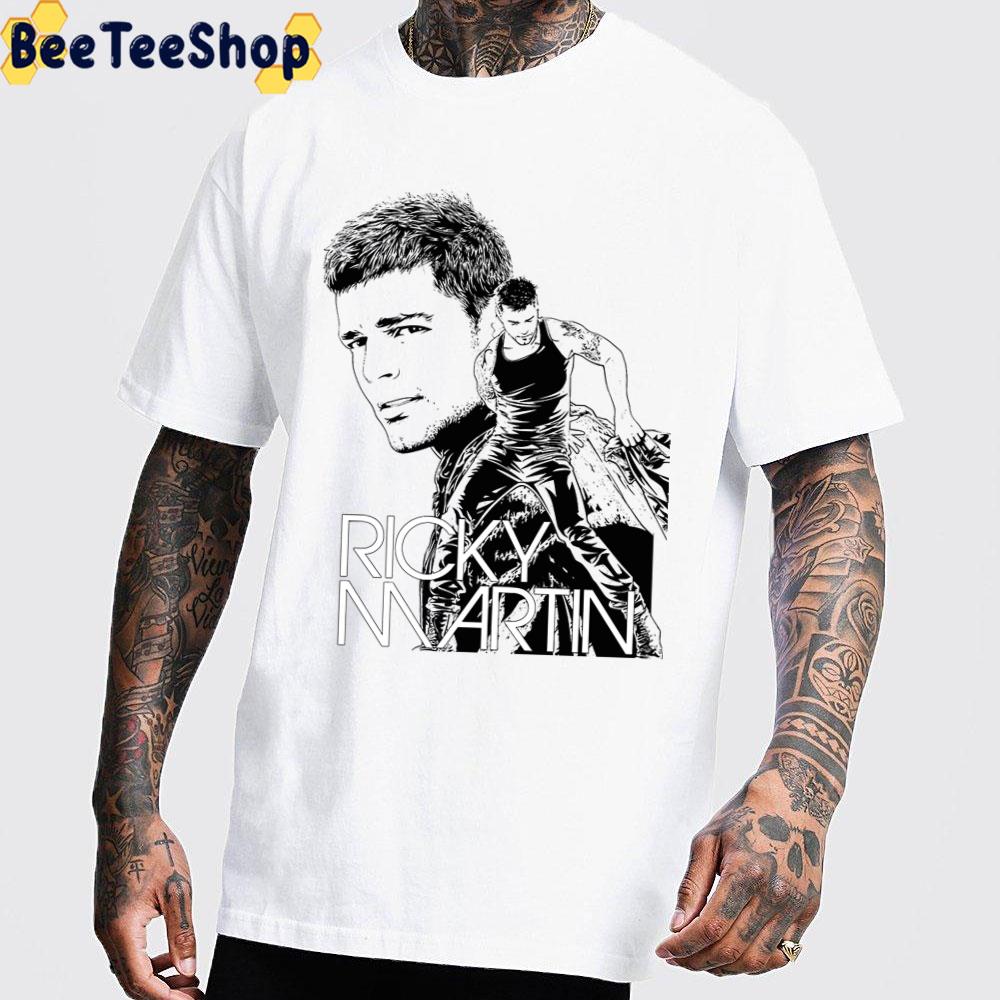 Black Art Ricky Martin Unisex T-Shirt Black Art Ricky Martin Unisex T-Shirt